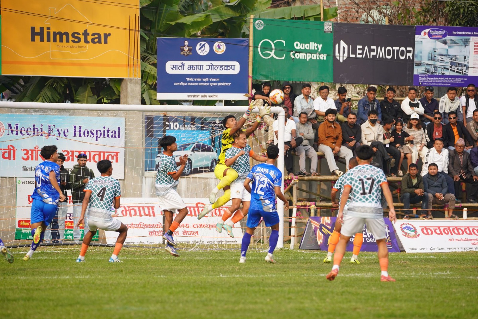 झापा गोल्डकप : आयोजक झापा–११ कठिन जितसंग सेमिफाइनल प्रवेश