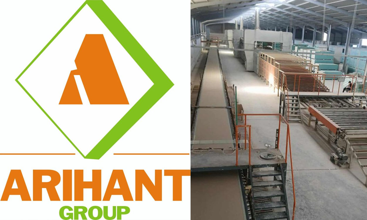 नेपालमै जिप्सम बोर्ड उत्पादन सुरु हुँदै, अरिहन्तले गर्यो ५० करोड लगानी