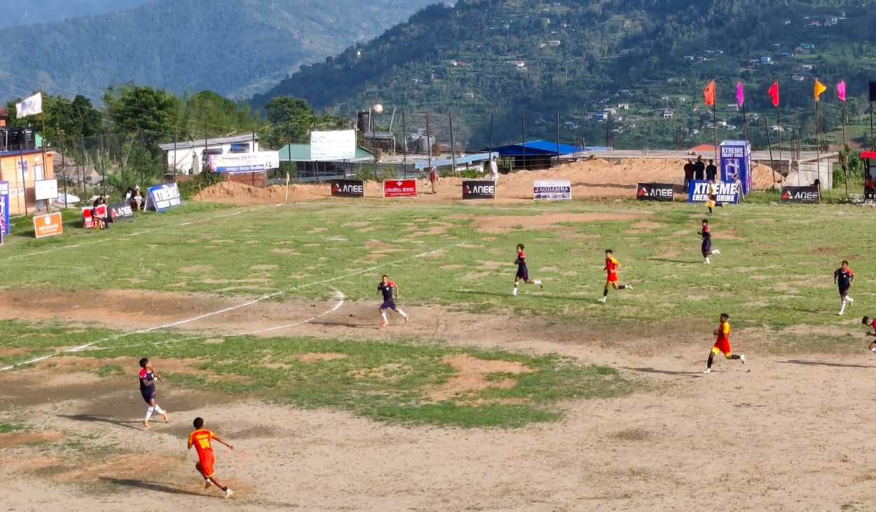 धनकुटा सेमिफाइनलमा प्रवेश, कालिम्पोङलाई २-१ ले हरायो