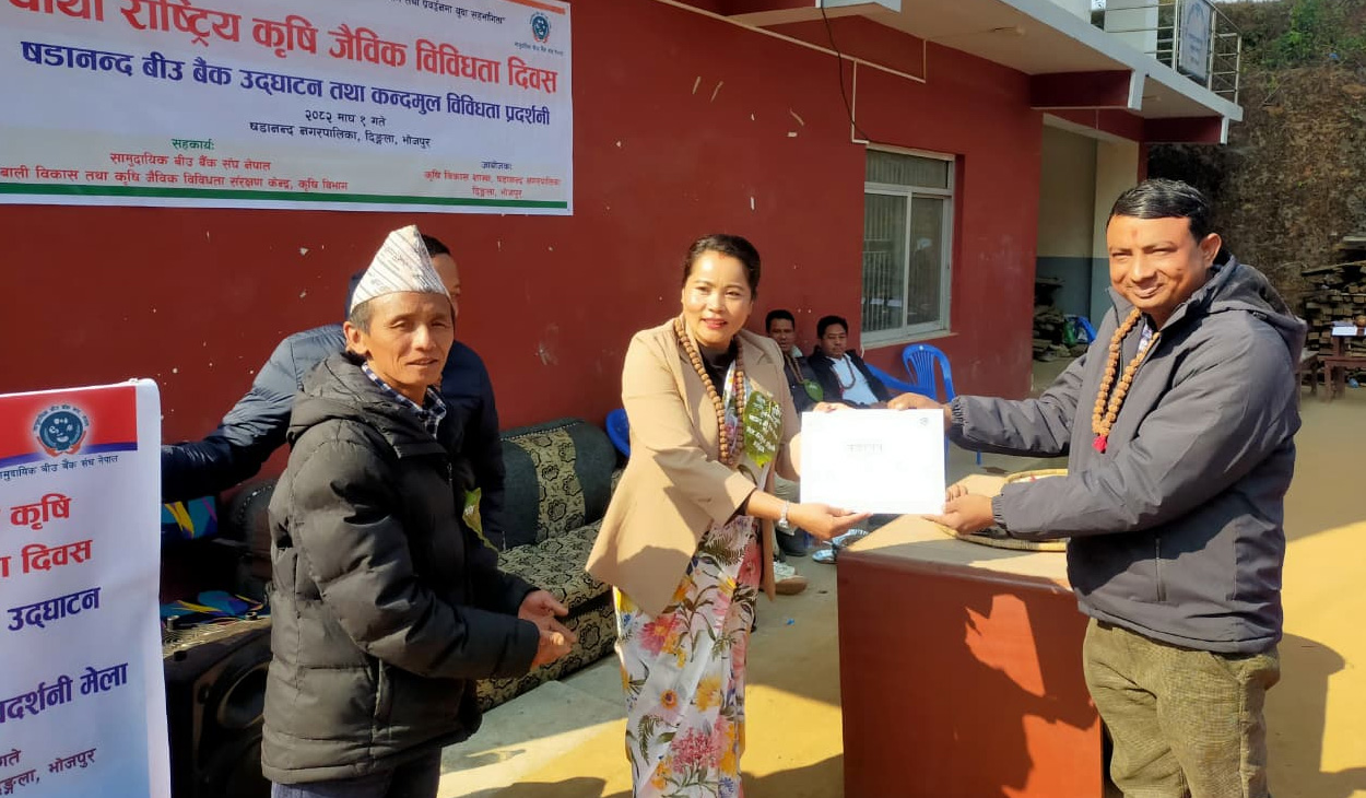 प्रदेश खबरकर्मी किशोर बुढाथोकीसहित ७ जना सम्मानित