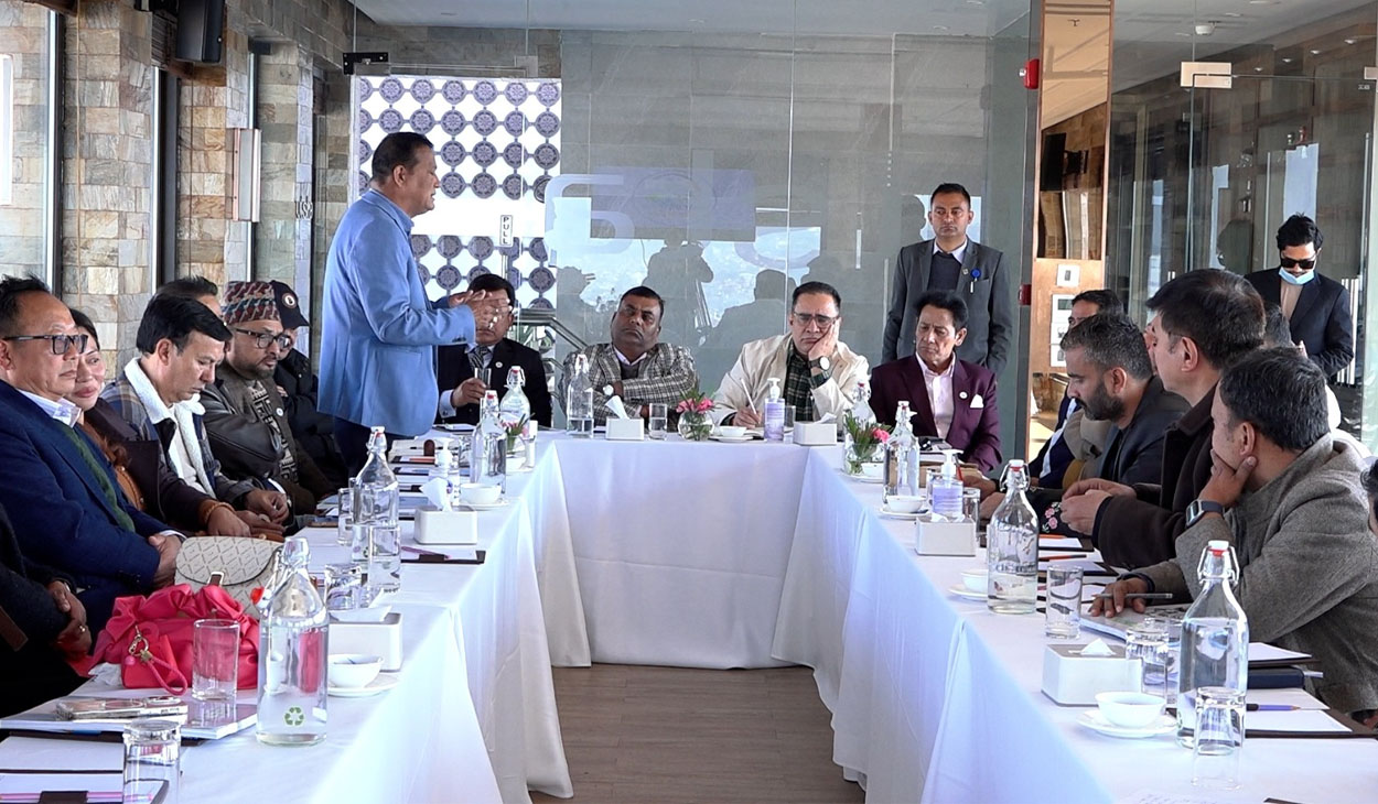 पर्यटन वर्ष सफल बनाउन कोशी सरकारले गर्यो चलचित्रकर्मीसंग छलफल