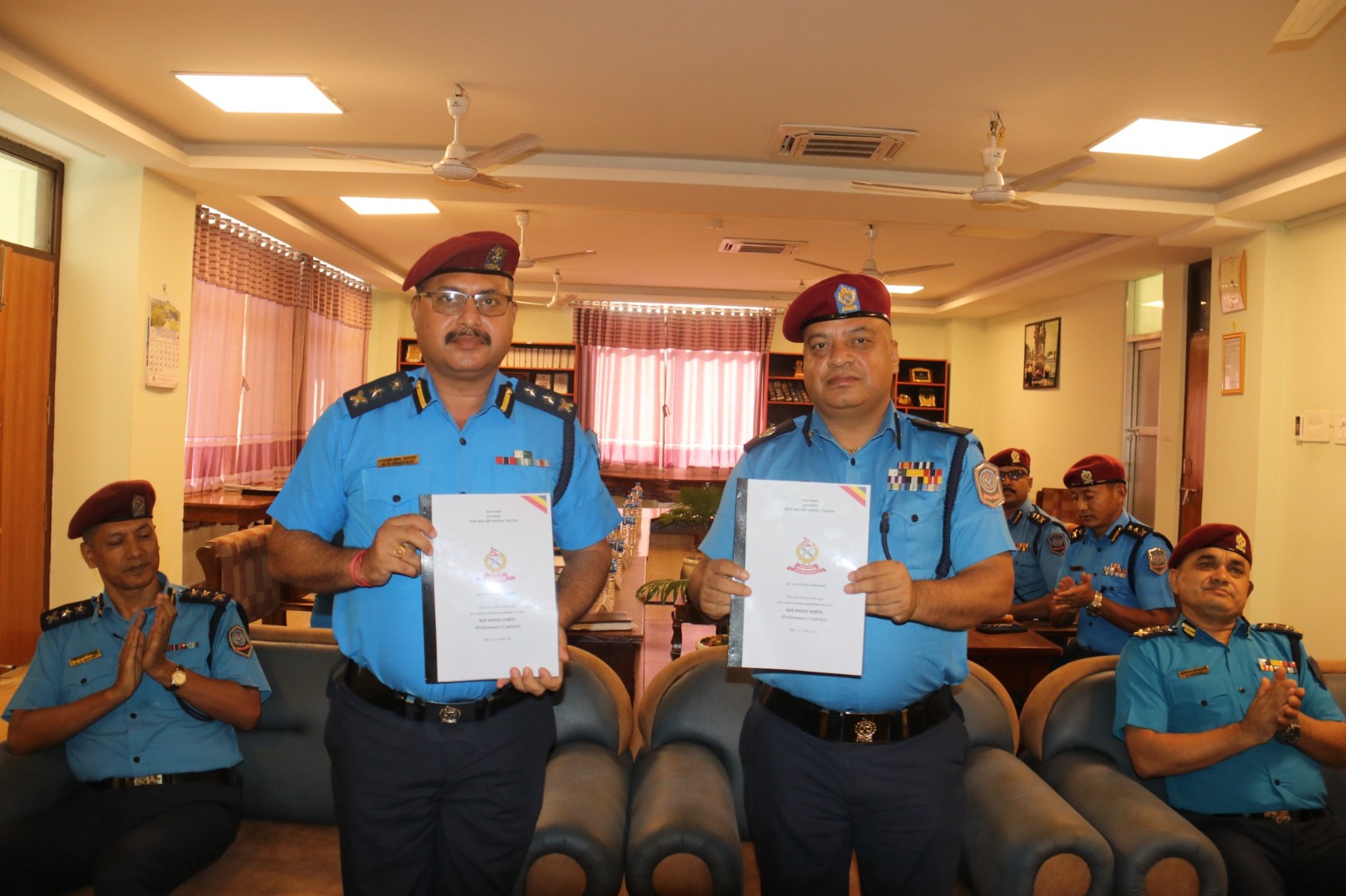 कोशी प्रदेश प्रहरीमा वार्षिक कार्यसम्पादन सम्झौतामा हस्ताक्षर