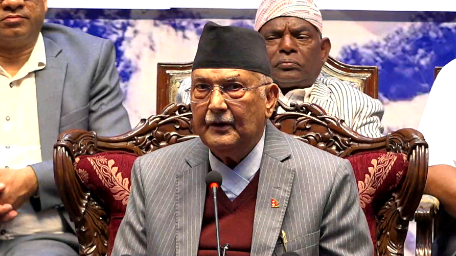 नेपालमा कुनै क्रान्ति भएको छैन, लोकतान्त्रिक विधि मिचेर सरकार बन्याे -अध्यक्ष ओली