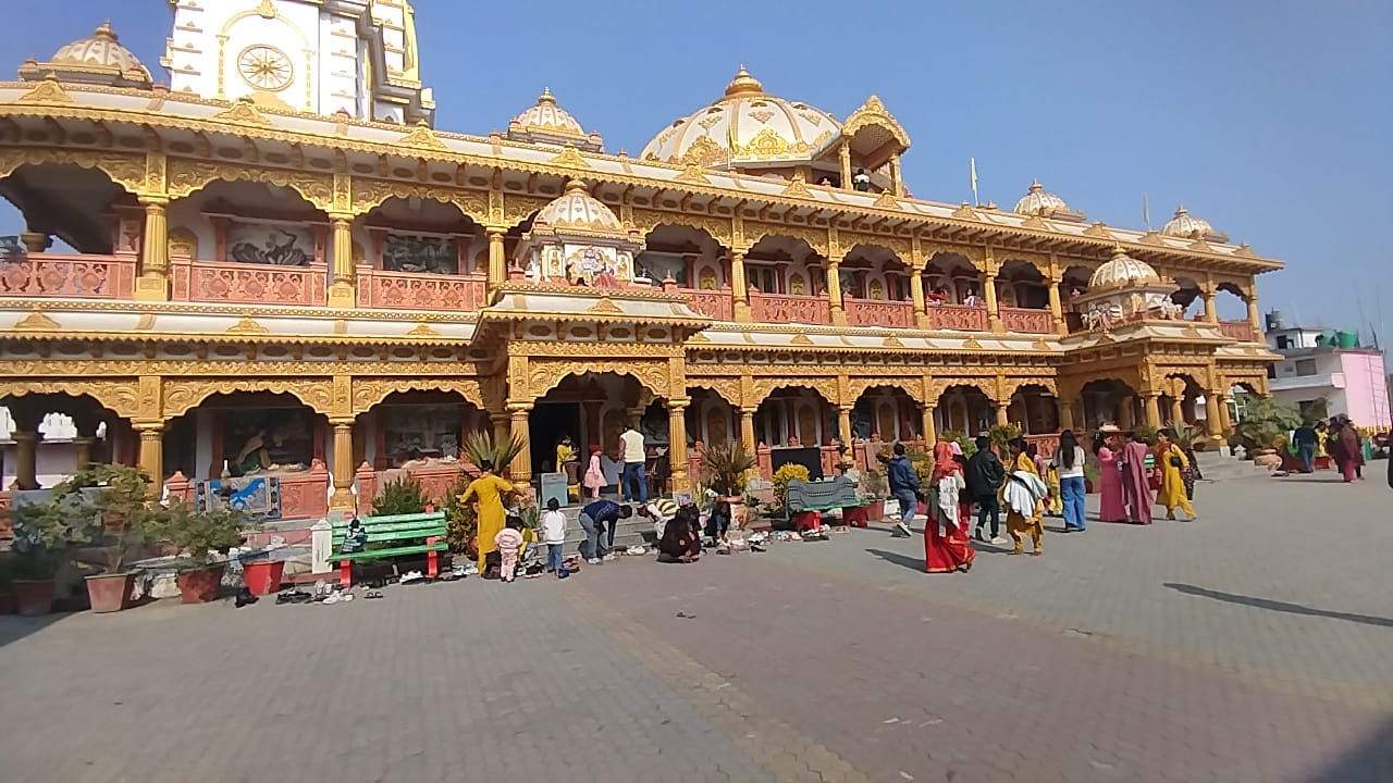 धार्मिक पर्यटक आकर्षित गर्दै  इटहरीमा रहेको श्रीकृष्णा प्रणामी मन्दिर