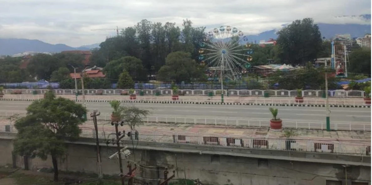 विजया दशमीको दिन काठमाडौँका सडक सुनसान