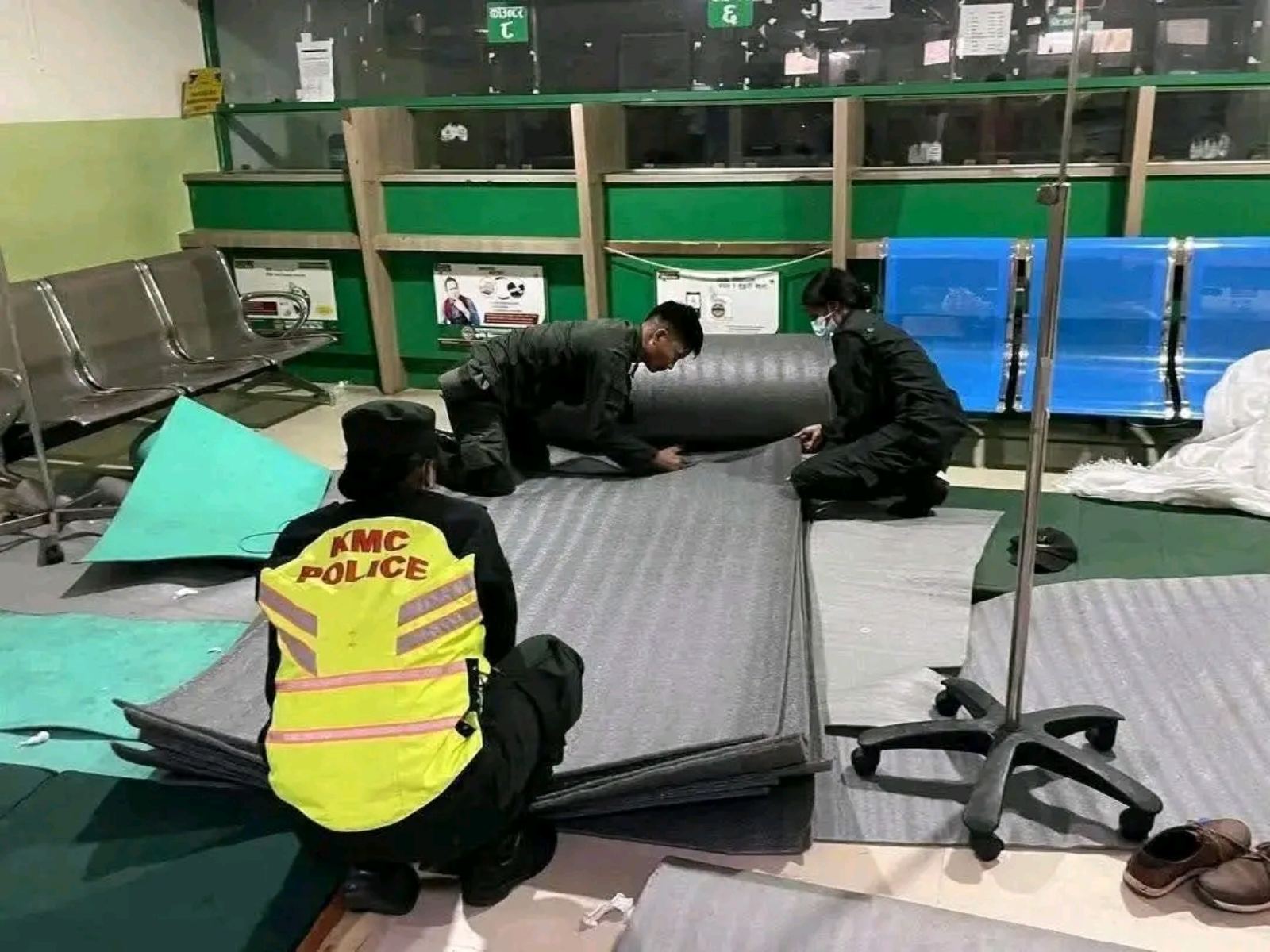 काठमाडौं महानगरपालिकाले अस्पतालहरुमा कुरुवालाई सुत्ने व्यवस्था मिलाउँदै