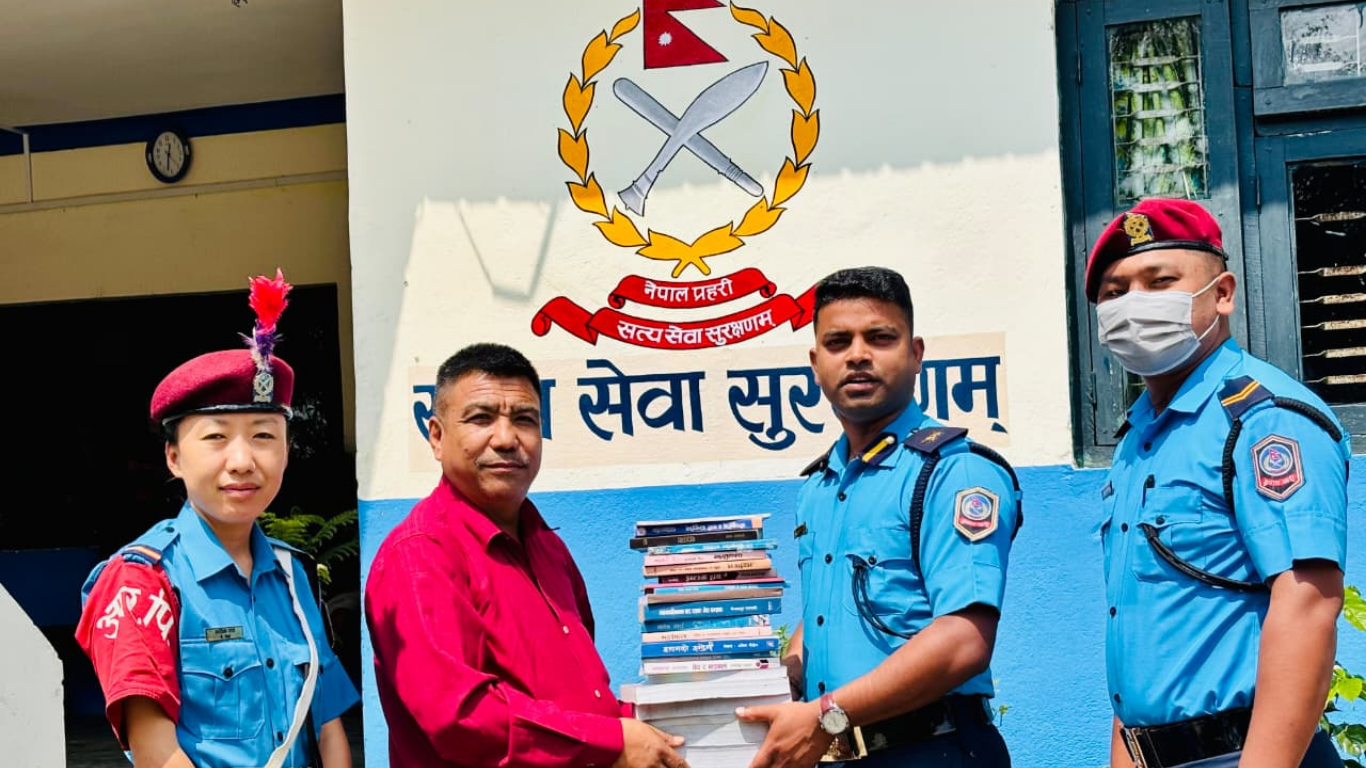 इलाका प्रहरी कार्यालय लेटाङका प्रहरी निरीक्षक साह सर्वोत्कृष्ट प्रहरी घोषित