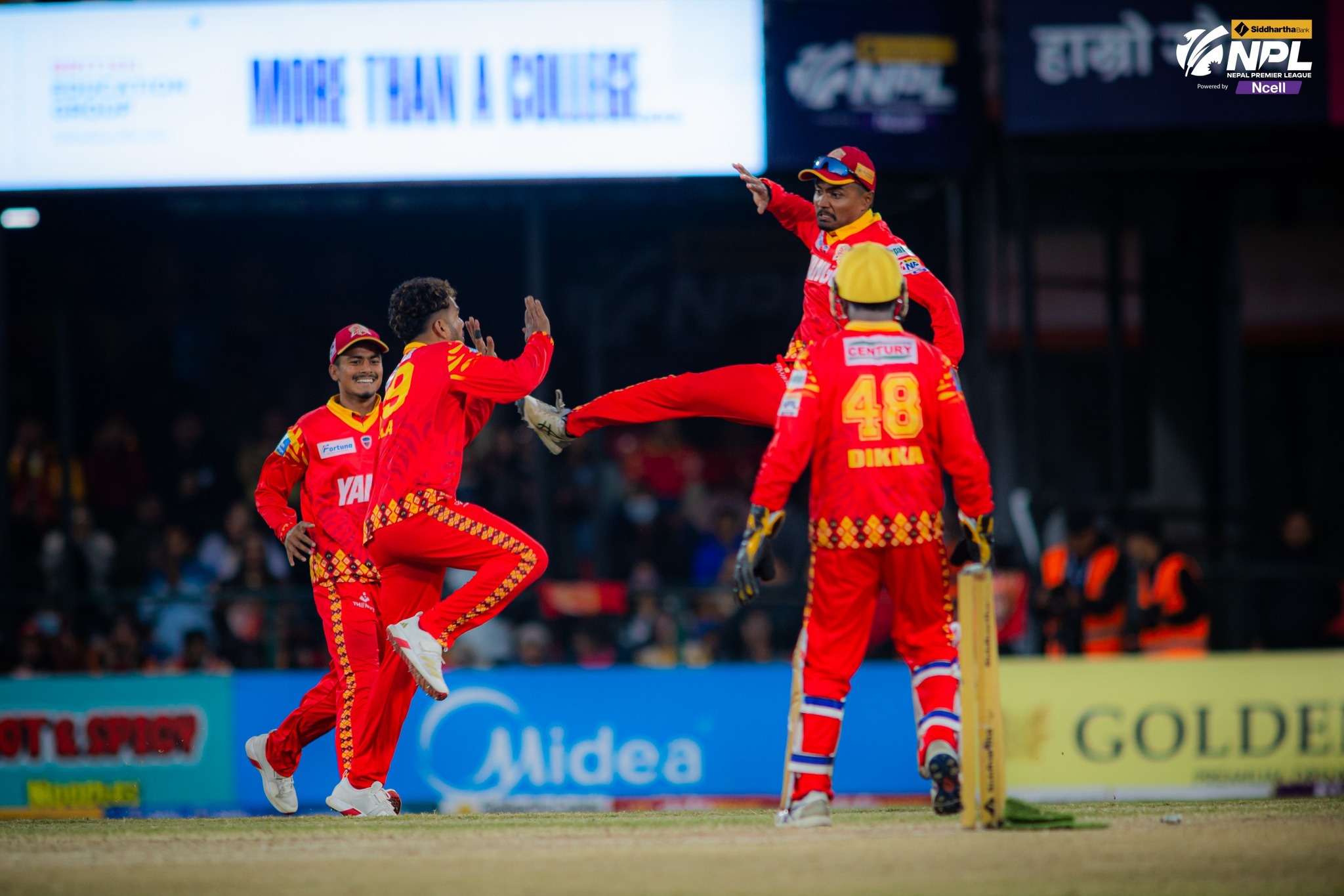 एनपिएलमा काठमाण्डू गोर्खाजमाथि लुम्बिनीको जित, दोस्रो क्वालिफायरमा विराटनगर किंग्ससँग भिड्ने