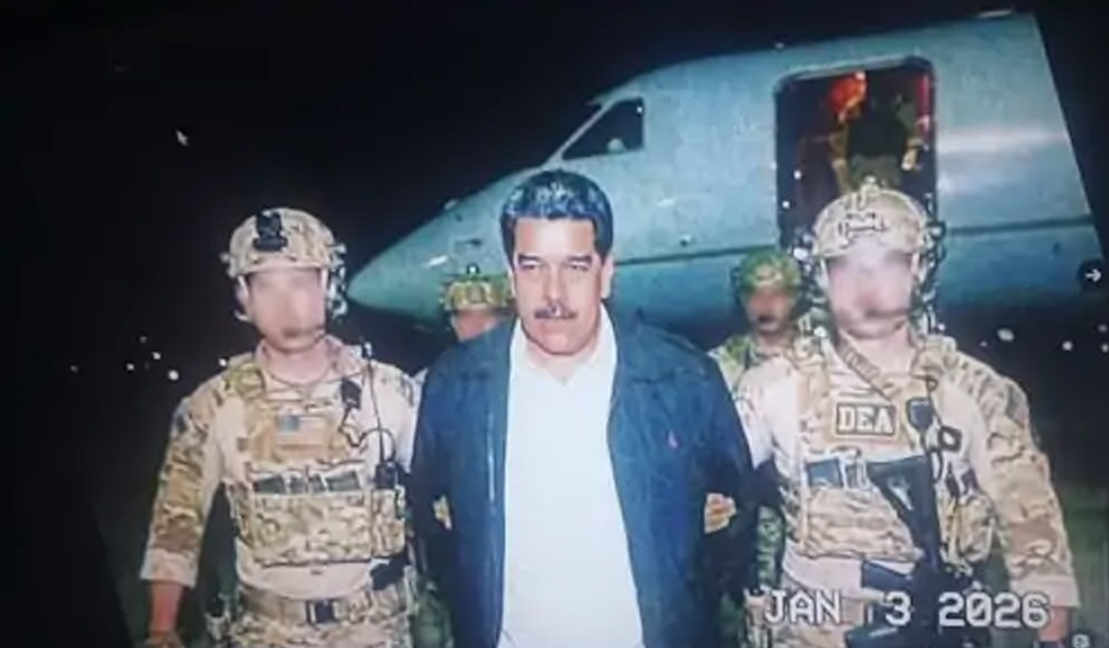 भेनेजुएलामा गरिएको आक्रमणपछि राष्ट्रपति मादुरो पक्राउ