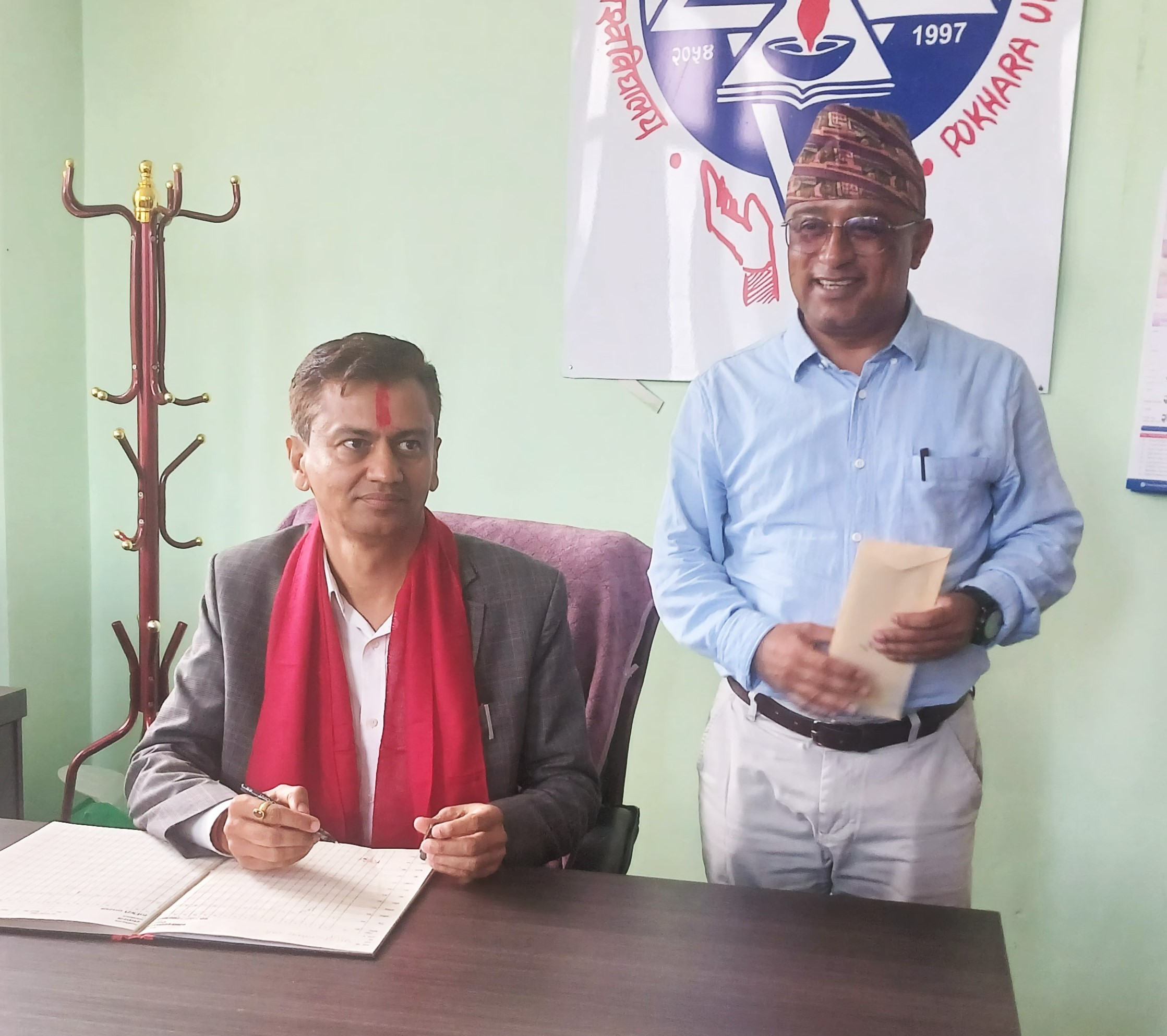 पोखरा विश्वविद्यालय व्यवस्थापन सङ्कायको डिनमा शर्मा