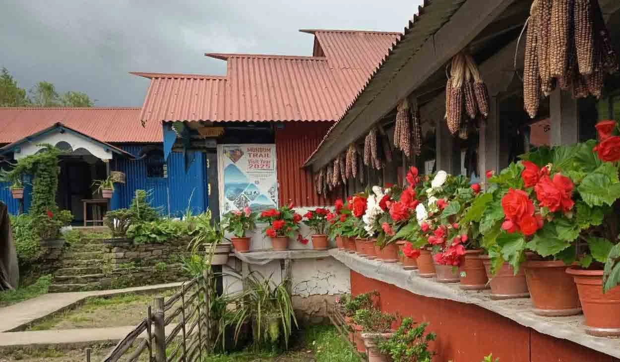 मुन्दुम पदमार्गमा रहेको गोठेसिं होमस्टे, जहाँ पाइन्छ अर्गानिक स्वाद
