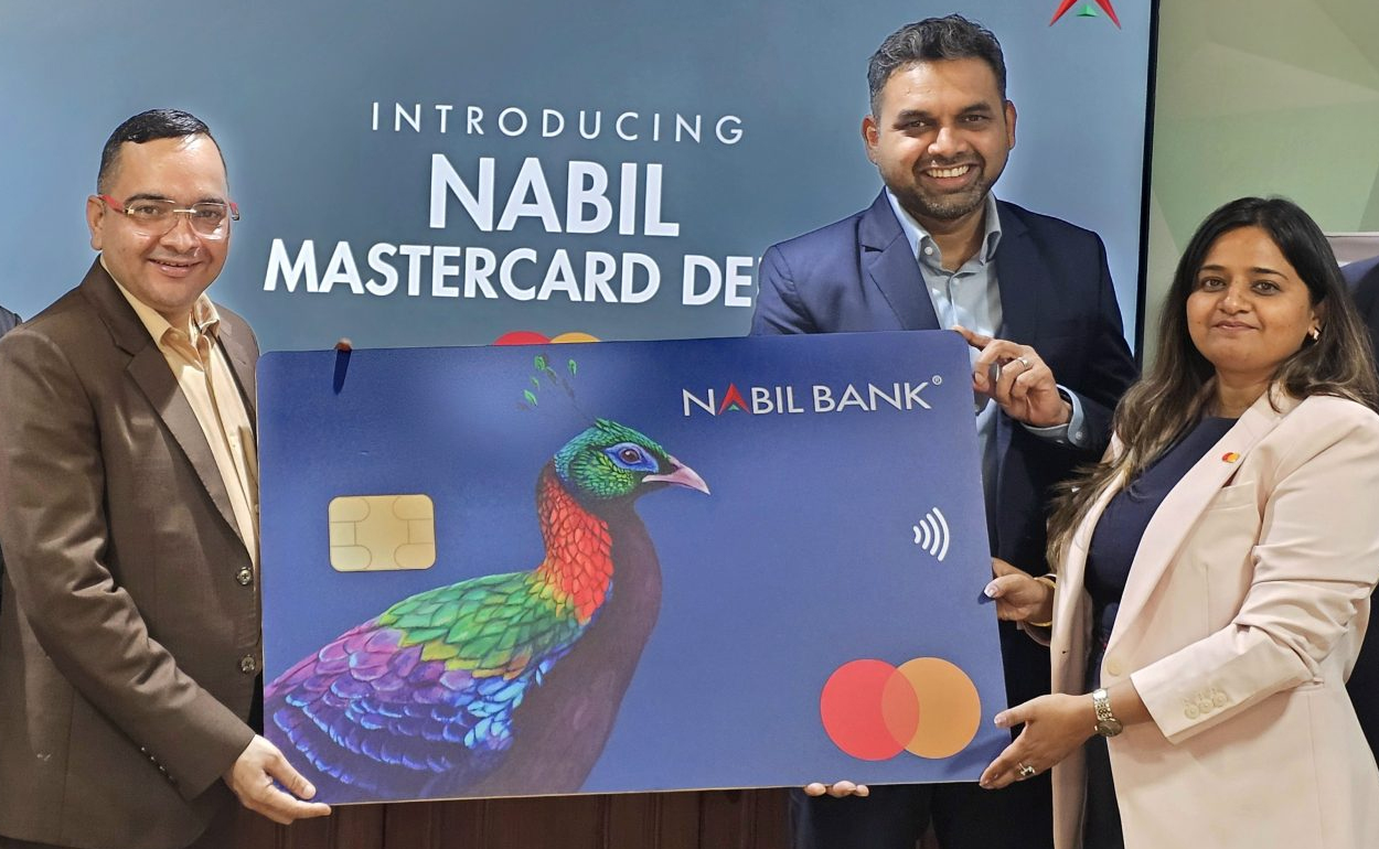 नबिल बैंकले मास्टरकार्ड नेटवर्कअन्तर्गत गर्यो नयाँ डेबिट कार्ड सार्वजनिक