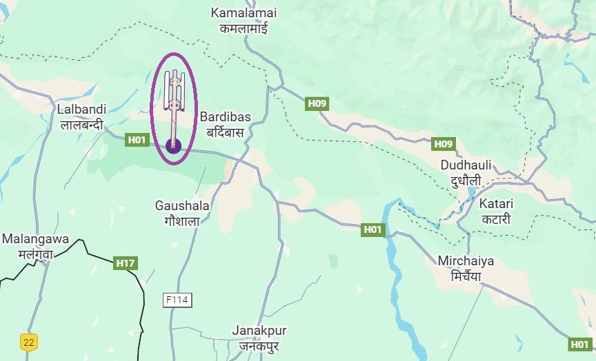 लालबन्दी–बर्दिबास सडक खण्डको जंगल क्षेत्रमा एनसेलको सेवा विस्तार