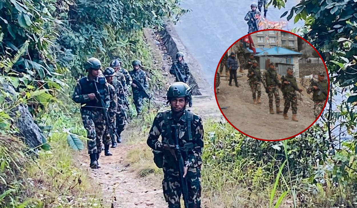 फागुन २१ को निर्वाचन लक्ष्य : कोशीका १४ जिल्लामा सुरु भयो सेनाको सुरक्षा घेरा