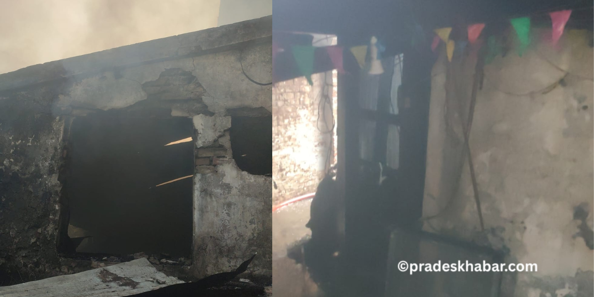 विराटनगरमा प्लाष्टिक उद्योगमा लागेको आगो नियन्त्रणबाहिर