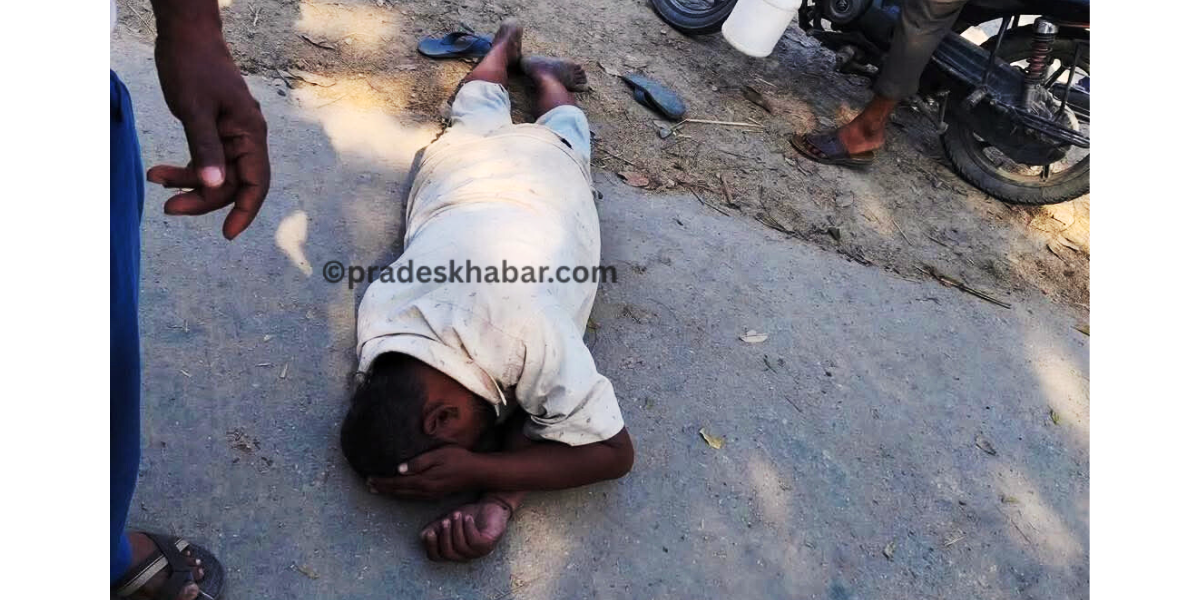 सुनसरीमा जग्गा विवादमा ढुंगा प्रहार, एक युवा गम्भीर घाइते