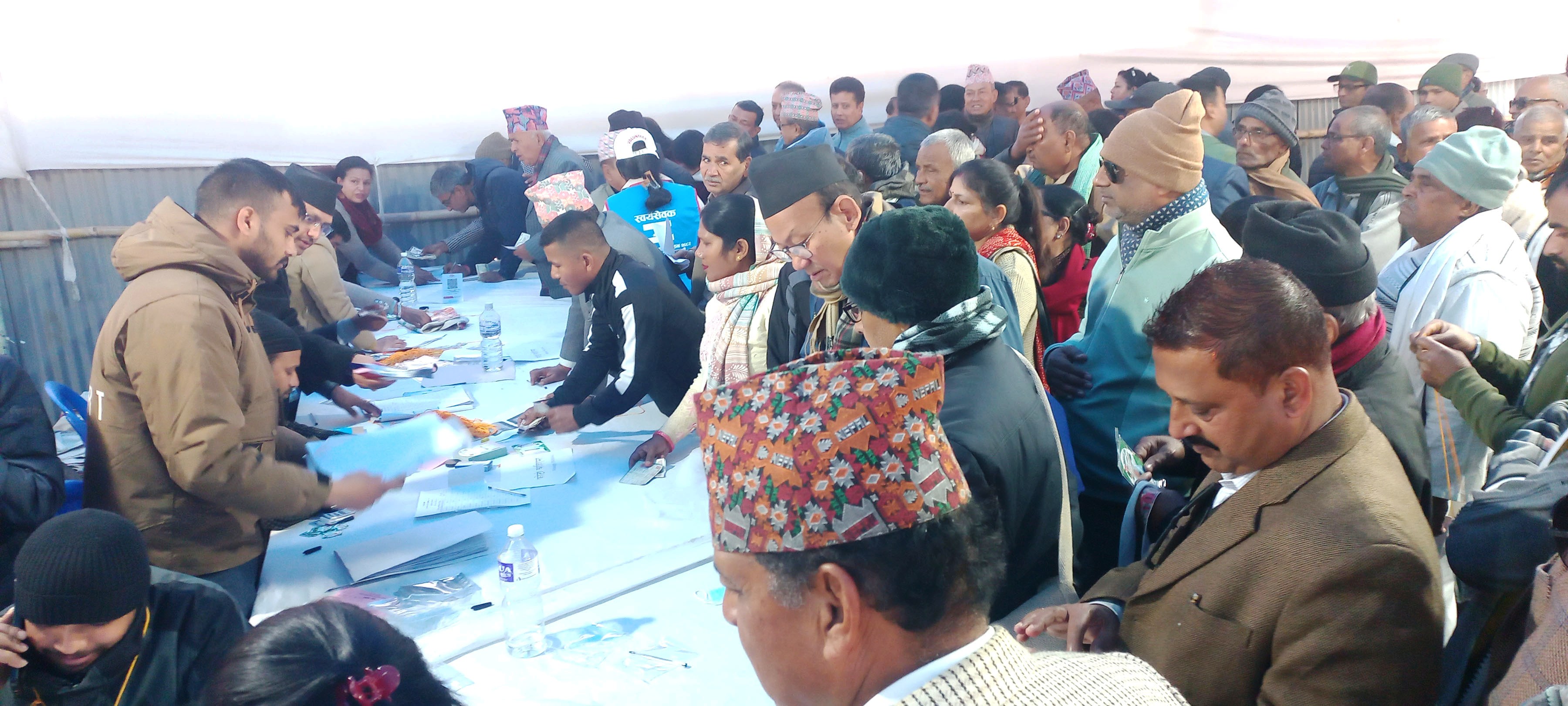 विशेष महाधिवेशन : आज बिहानैदेखि प्रतिनिधिको नाम दर्ता सुरु