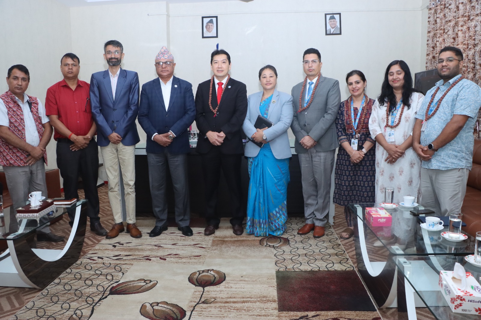 कोशीका मुख्यमन्त्री र संयुक्त राष्ट्र संघीय खाद्य तथा कृषि संगठनका प्रतिनिधिबीच भेटवार्ता