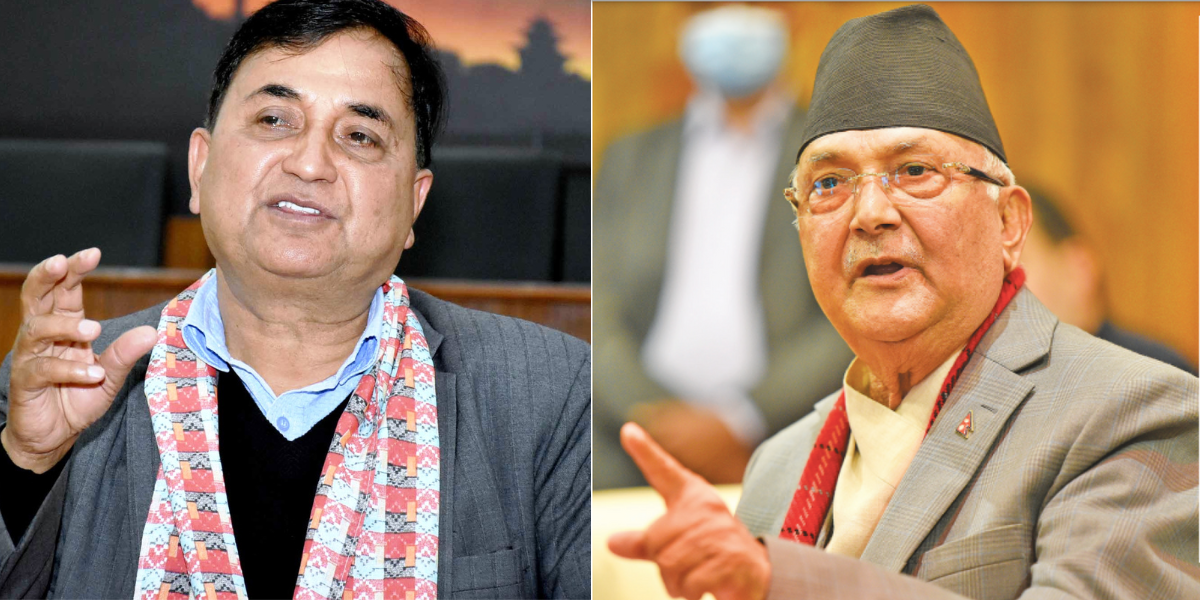 एमालेको अध्यक्षमा ओलीसँग पोखरेलले प्रतिस्पर्धा गर्ने निश्चित