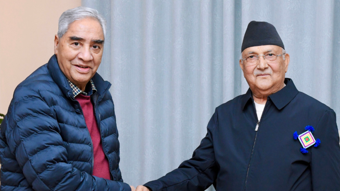 राजनीतिक निकास खोज्दै देउवा–ओली संवाद, पुनर्स्थापना कि निर्वाचन?