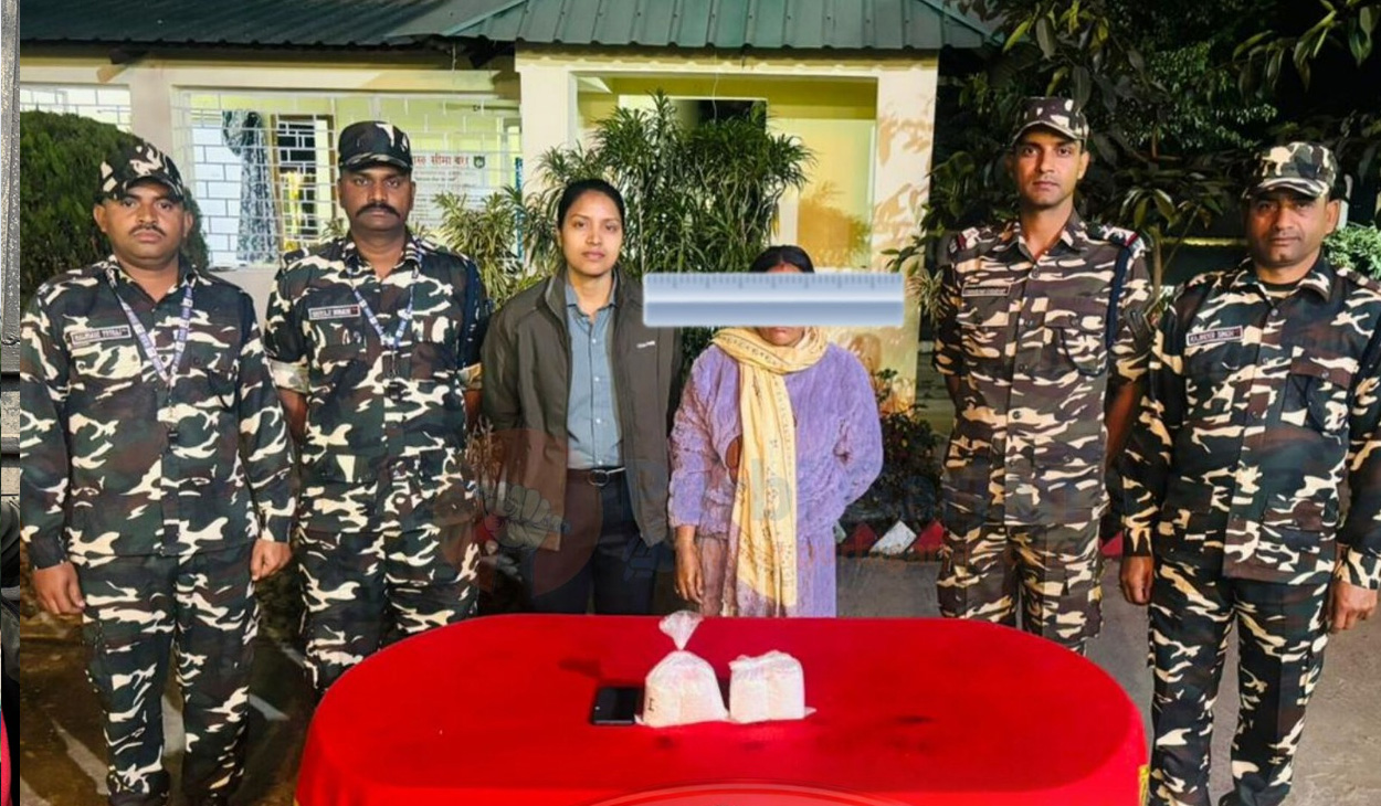 काँकडभिट्टा–पानीटंकी नाकाबाट १० किलो चाँदी बरामद, झापाकी महिला पक्राउ