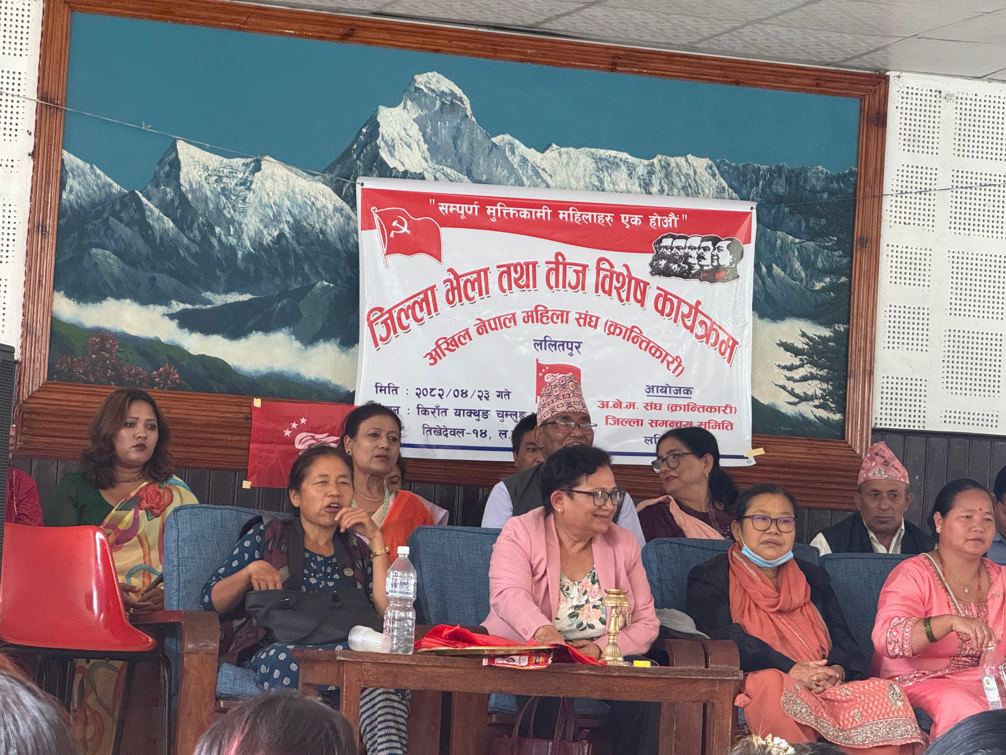 माओवादी एकताबद्ध भएर समाजवादको बाटोमा अगाडि बढ्न प्रतिबद्ध छ : उपाध्यक्ष भुसाल