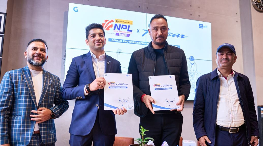 बजाज पल्सर बन्यो एनपीएलको  ‘टु ह्विलर पार्टनर’