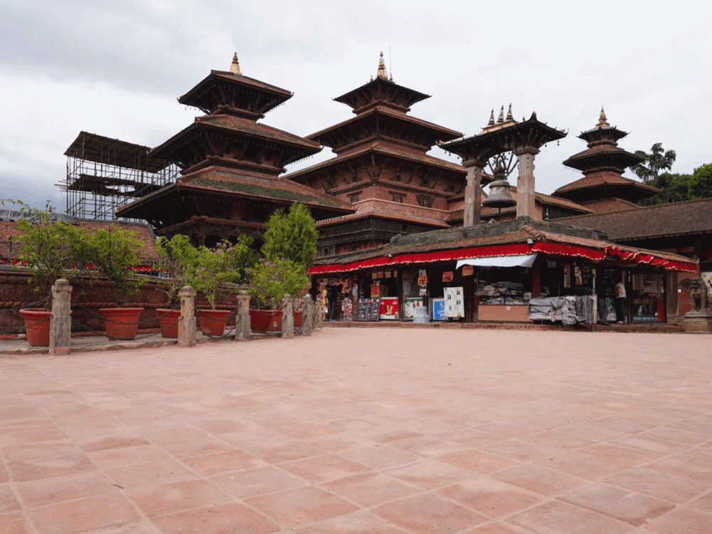 रैथाने इँटा बिछ्याएपछि पाटन दरबार क्षेत्र थप आकर्षक