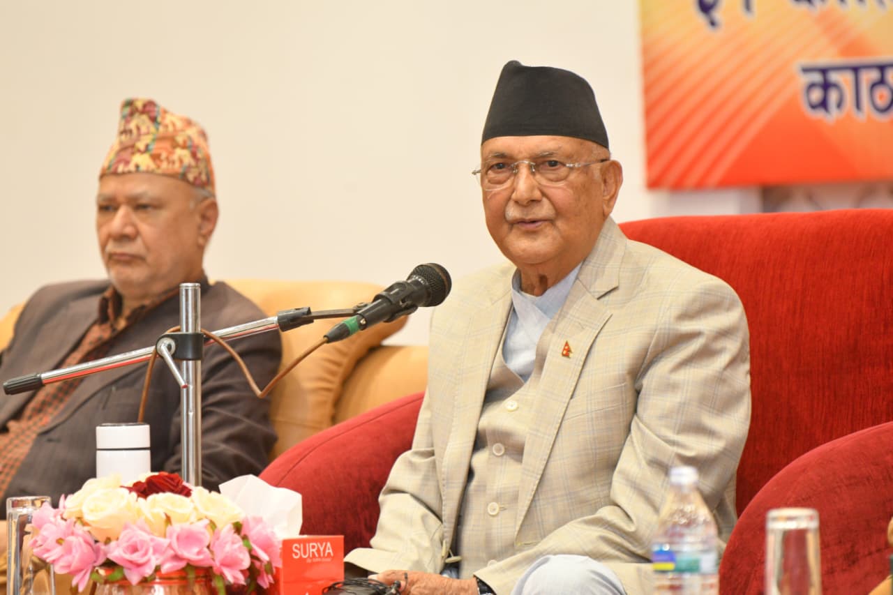 सुशीला कार्की नेतृत्वको सरकार असंवैधानिक र प्रतिगामी :ओली