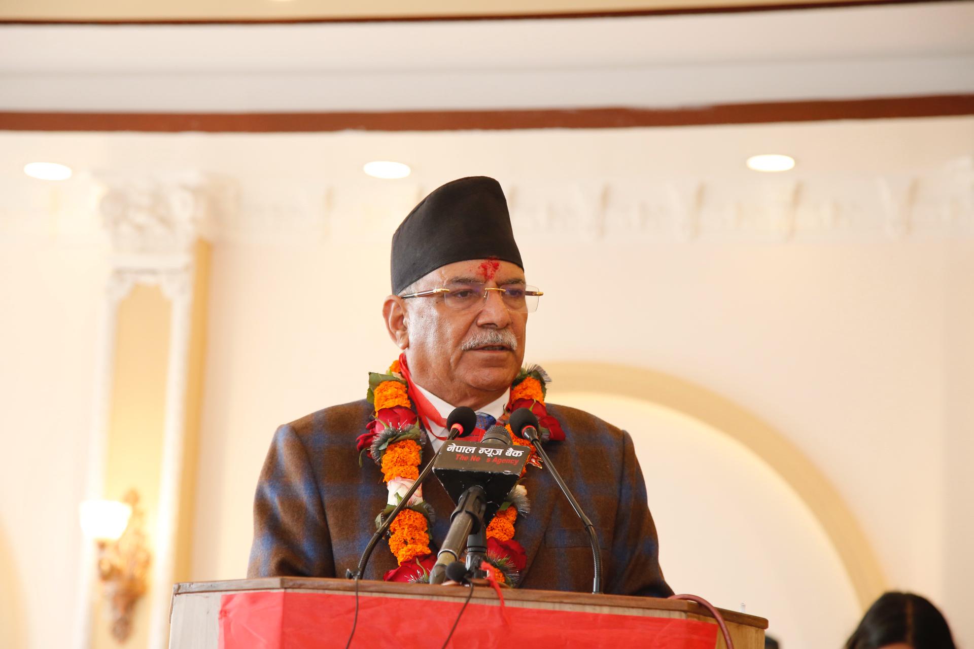 संख्याको बलमा षडयन्त्रपूर्ण तरिकाले सरकारबाट बाहिरिनुपर्यो : प्रचण्ड