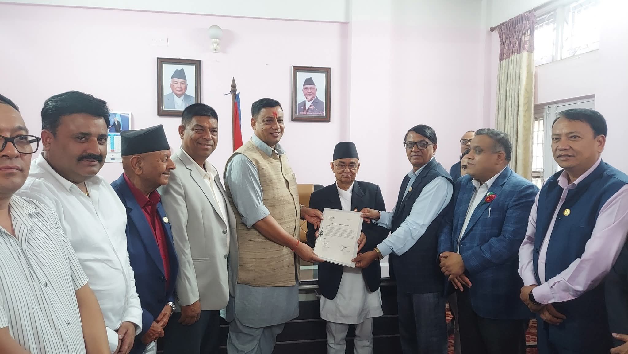 बानियाँको नेतृत्वमा बागमती प्रदेशको मुख्यमन्त्री पदको दाबी पेस