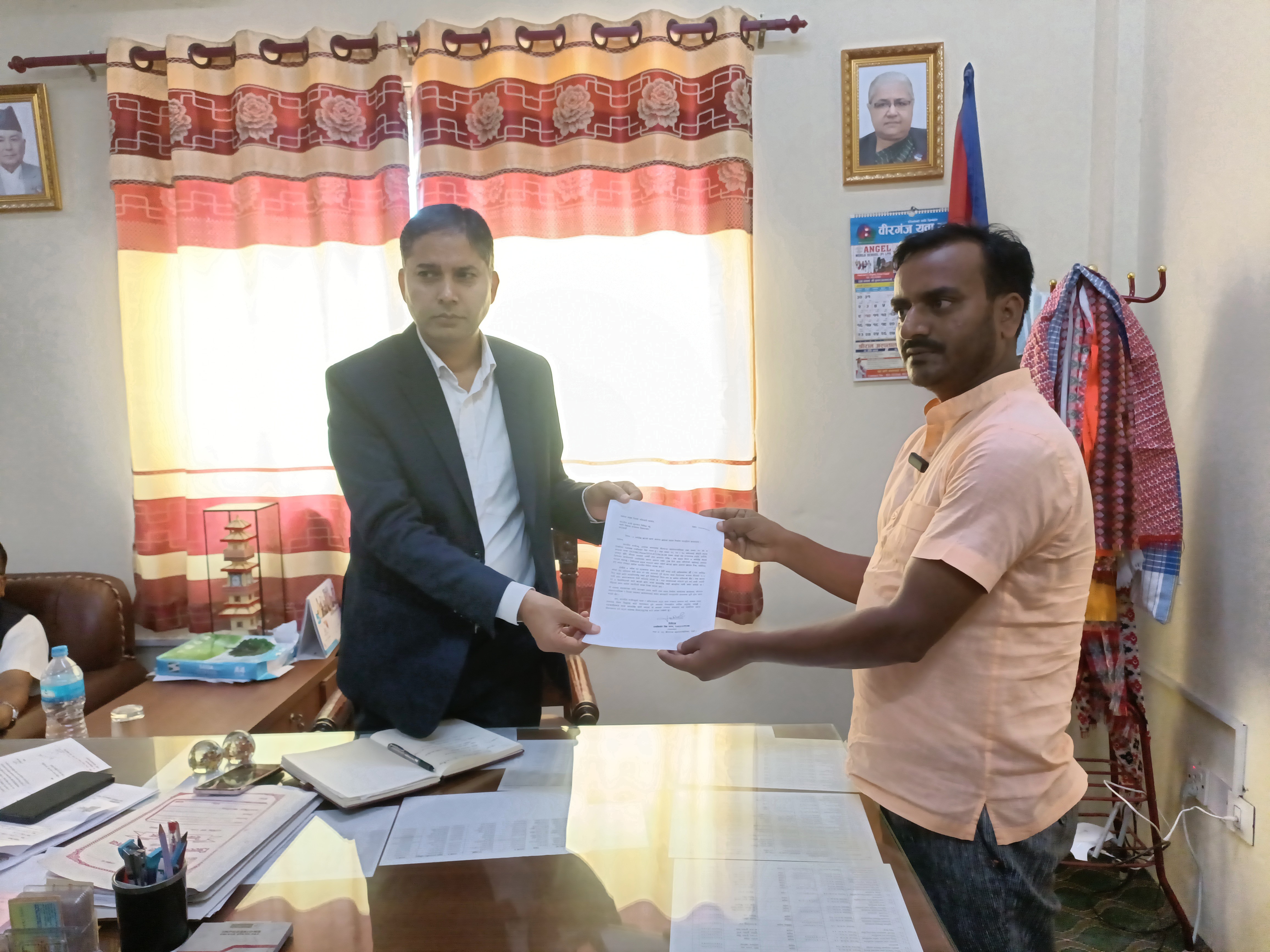 पप्पु कन्स्ट्रक्सनको लापरबाही : पीडितले पठाए मन्त्री घिसिङलाई ज्ञापन