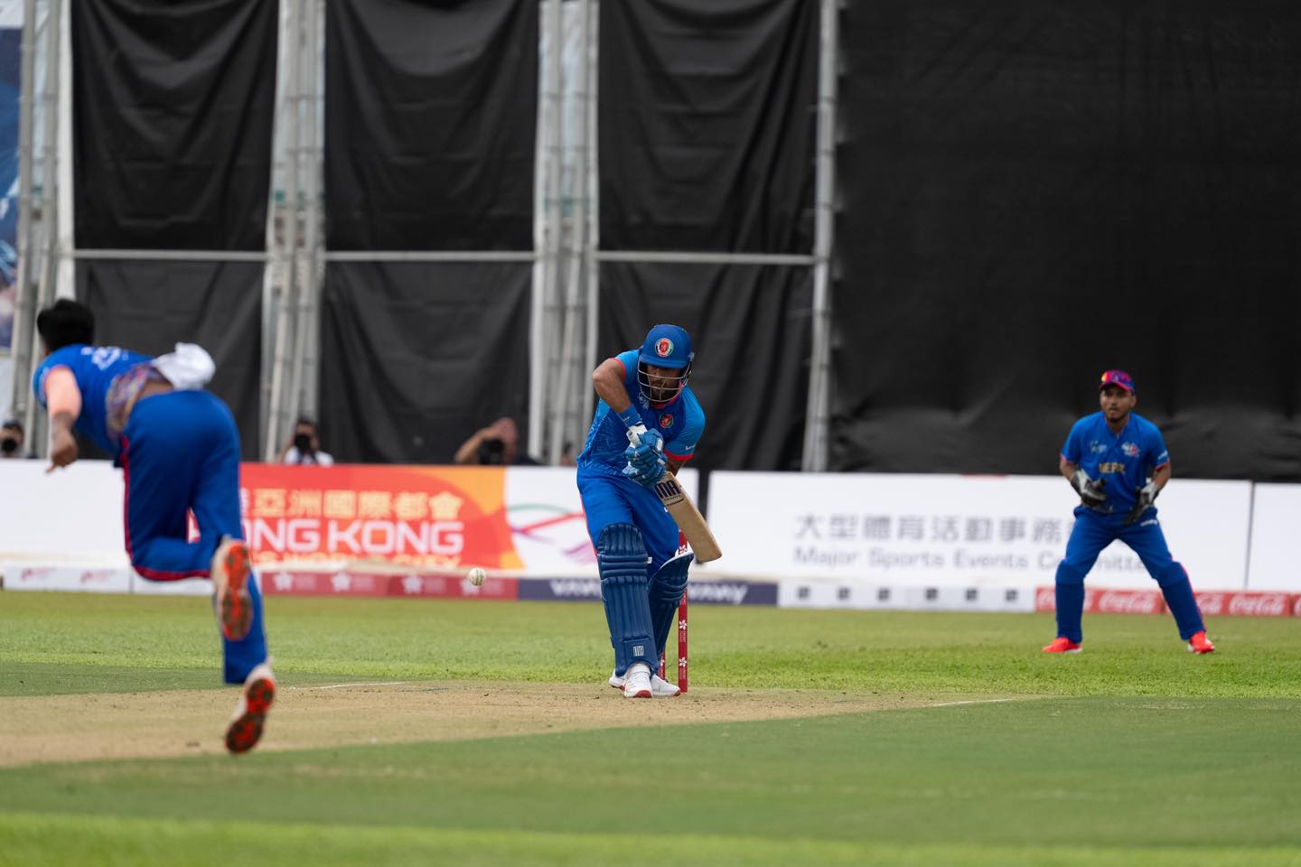 हङकङ सिक्सेसमा अफगानिस्तानसँग नेपाल १७ रनले पराजित