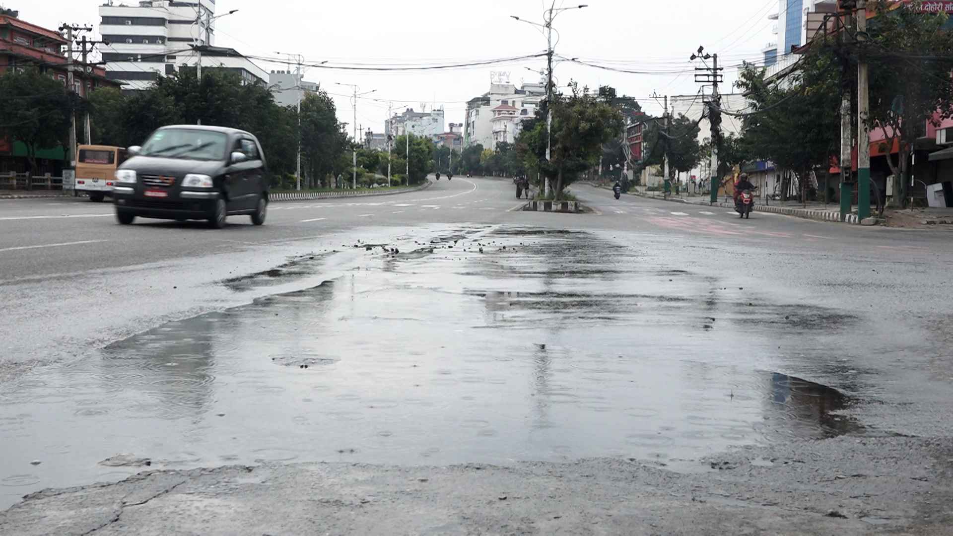 काठमाडौँको बदलिँदो मौसम (तस्बिरहरू)