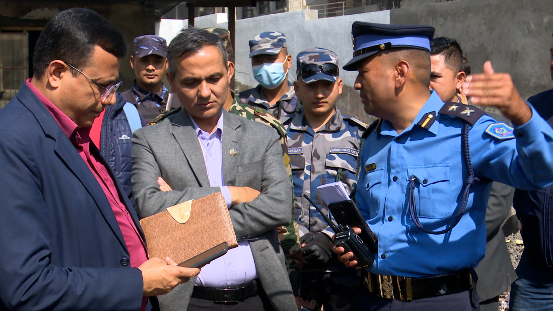 गृहमन्त्री अर्यालद्वारा राष्ट्रपतिको निजीनिवास निरीक्षण