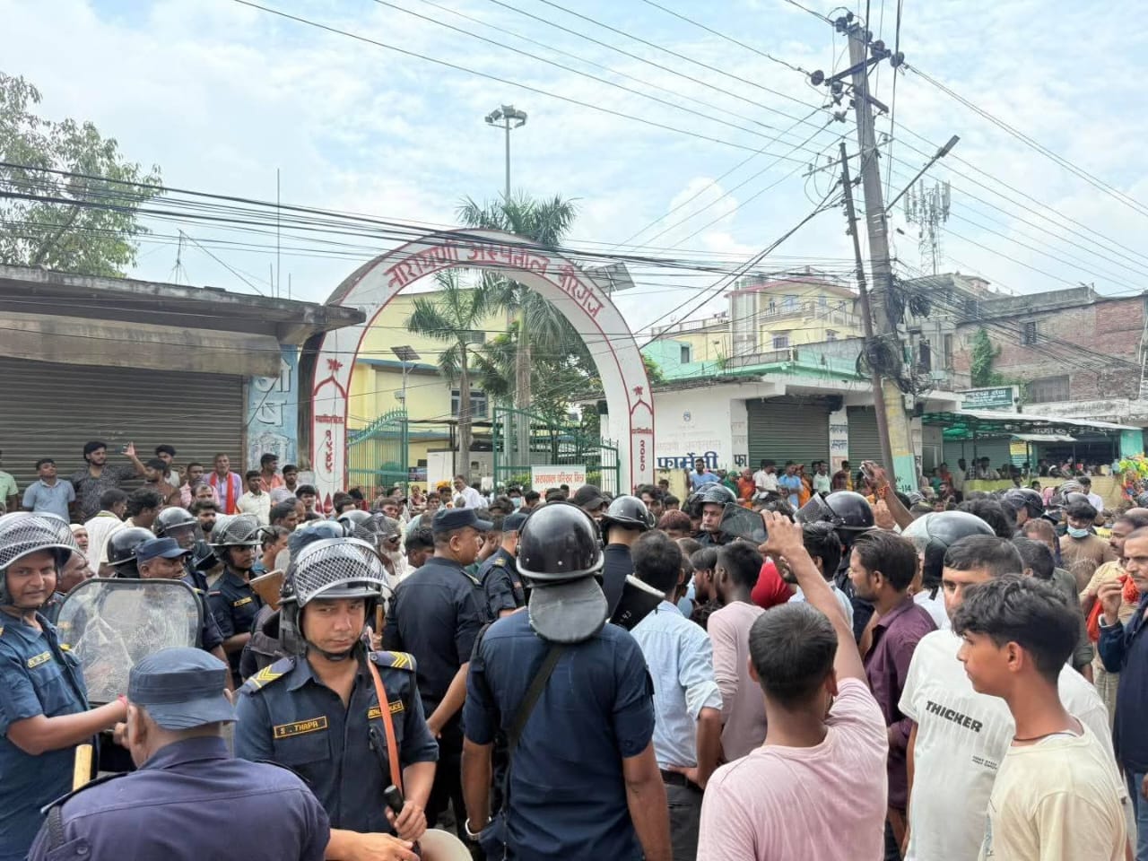 कैदीको उपचारका क्रममा मृत्यु, वीरगञ्जमा प्रदर्शन