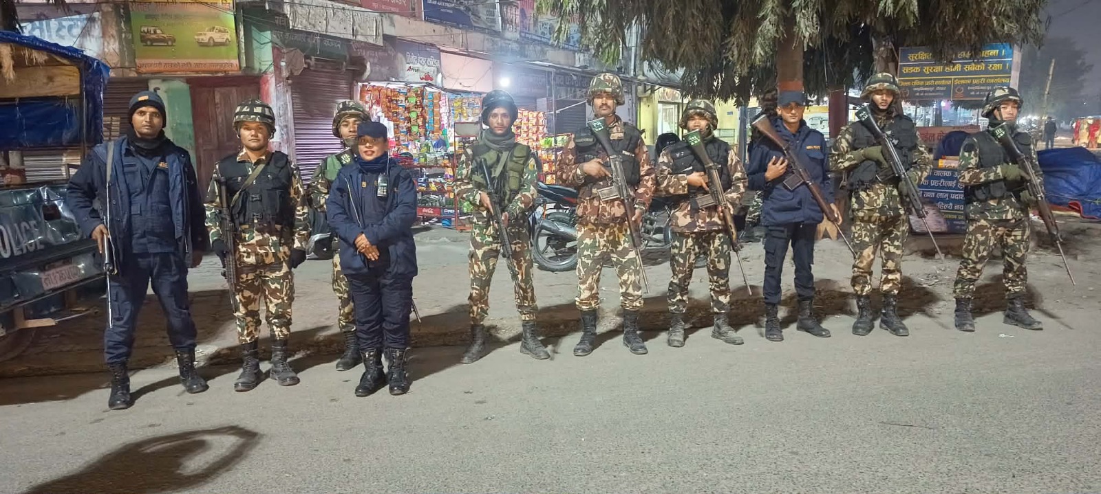 आगामी निर्वाचनका लागि रौतहटमा सुरक्षा व्यवस्था कडाः सेनासहितको संयुक्त टोली गस्तीमा