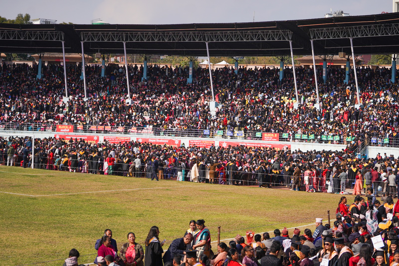 तस्बिरमा हेर्नुहोस् त्रिभुवन विश्वविद्यालयको ५१औँ दीक्षान्त समारोह (फाेटाेफिचर)