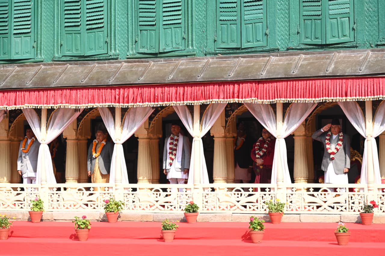 राष्ट्रपतिद्वारा श्रीपञ्चमीको अवसरमा वसन्त श्रवण