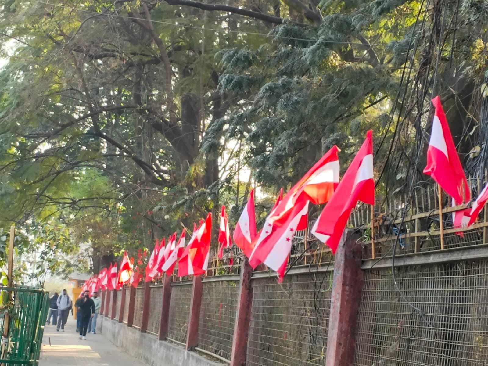 कांग्रेस विशेष महाधिवेशनका लागि भृकुटीमण्डपमा तयारी धमाधम (तस्बिरहरू)