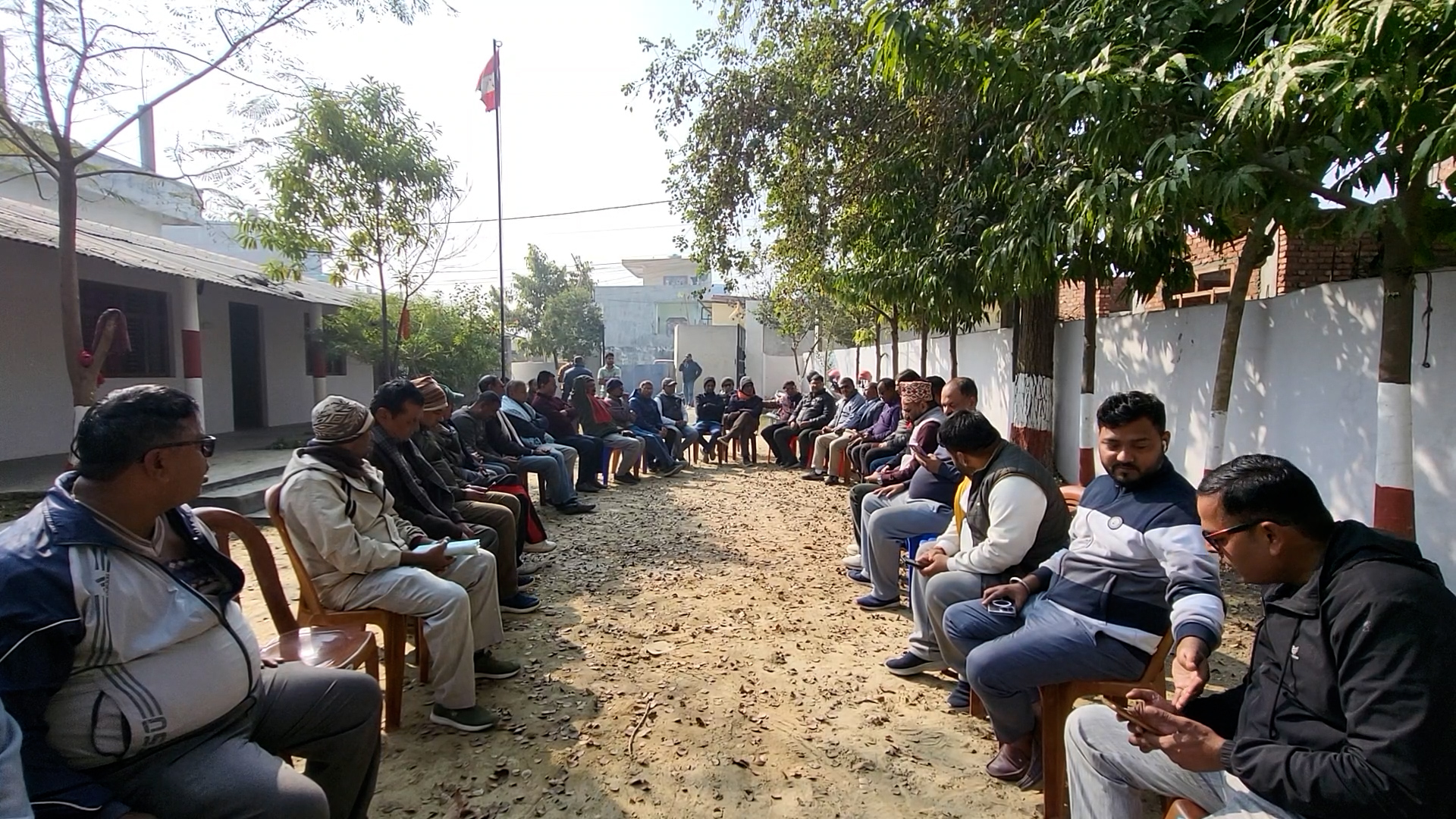 गगन थापा सभापति भएपछि नेपाली कांग्रेस धनुषाद्वारा खुसीयाली मनाईयो