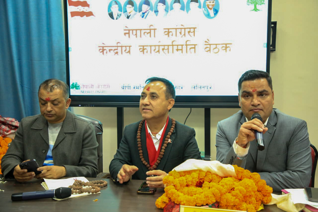 सभापति थापालाई प्रधानमन्त्रीको उम्मेदवार बनाउने कांग्रेसको निर्णय