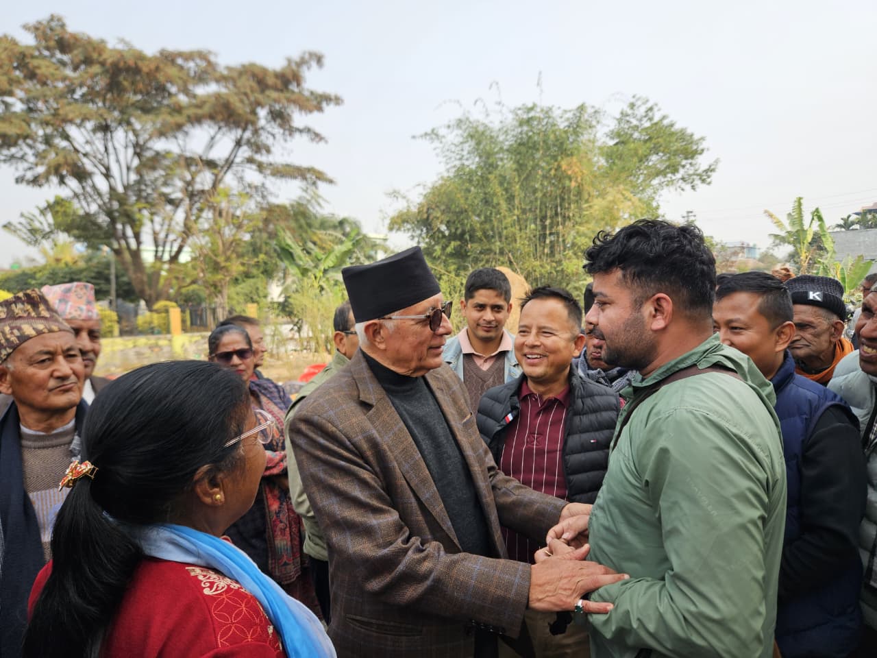 बुढीगंगाको विकास देखाउँदै शेखर कोइरालाले कांग्रेसलाई जिताउन अपिल गरे