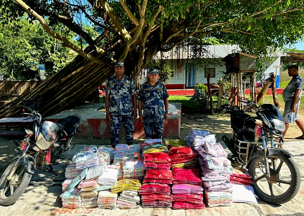 सुनसरीमा १० दिनमा २५ लाखभन्दा बढीका अवैध सामान बरामद