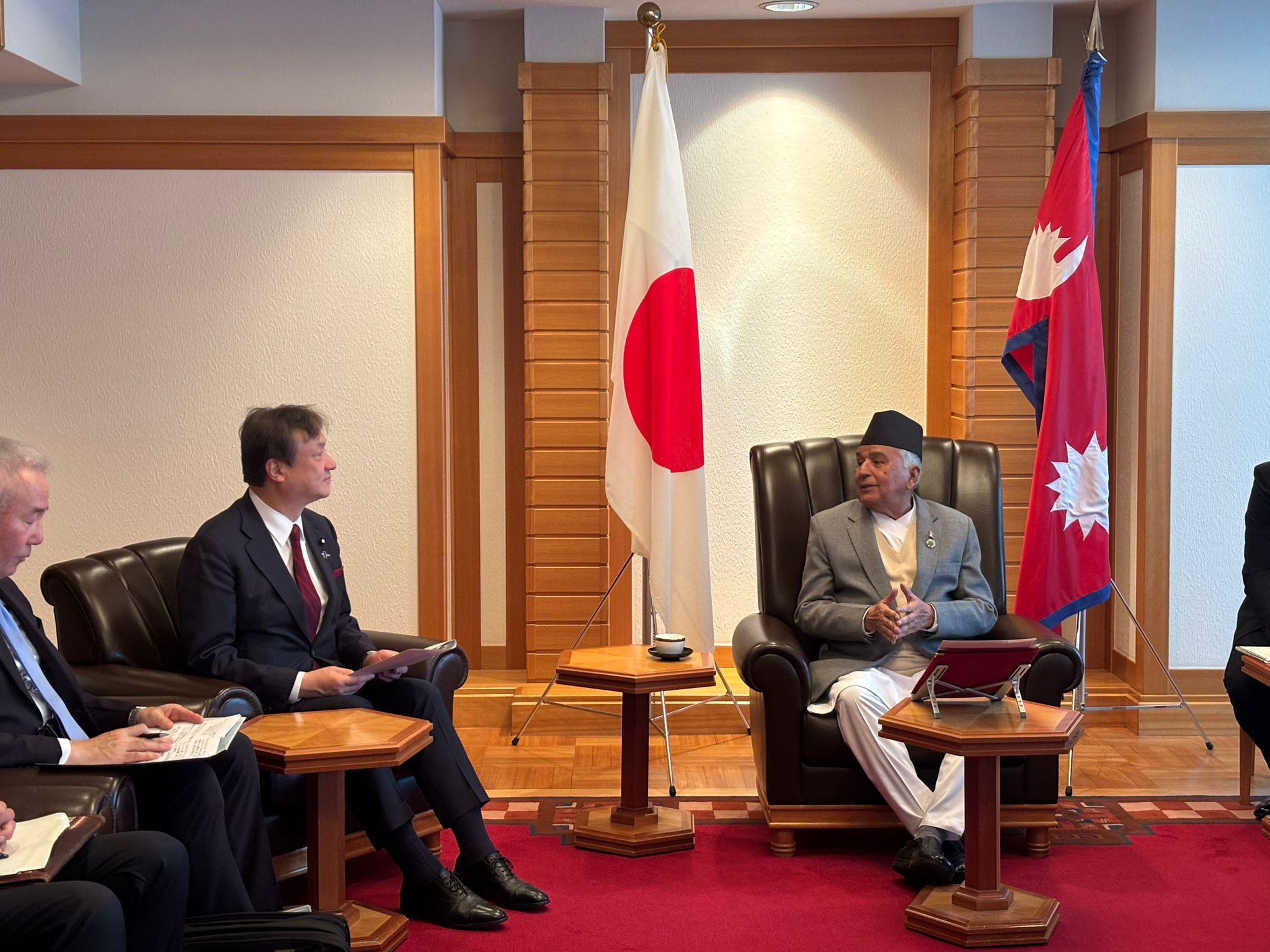 कूटनीतिक सम्बन्धको ७० औं वार्षिकोत्सव द्विपक्षीय सम्बन्धको कोशेढुङ्गा : राष्ट्रपति