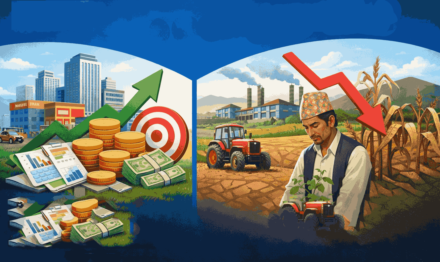 निजी क्षेत्रमा कर्जा प्रवाह ३.६ प्रतिशतले वृद्धि, कृषि कर्जामा संकुचन