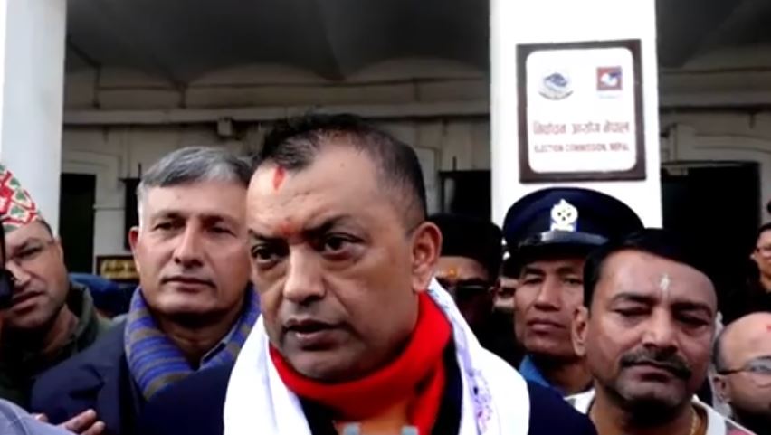 आवश्यक सबै कागजात निर्वाचन आयोगमा बुझाइसकेको छौं  :  गगन थापा