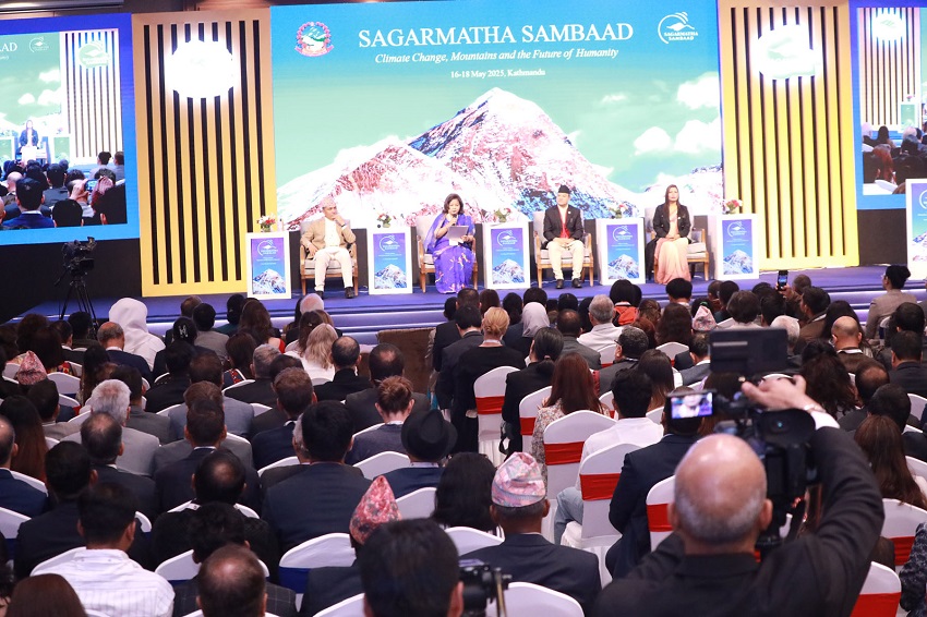 २५ बुँदे घोषणापत्र जारी गर्दै 'सगरमाथा संवाद' सम्पन्न