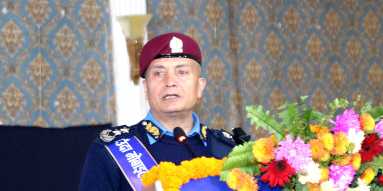 कठिन परिस्थितिमा पनि प्रहरी सुरक्षामा प्रतिबद्ध छः प्रहरी महानिरीक्षक कार्की