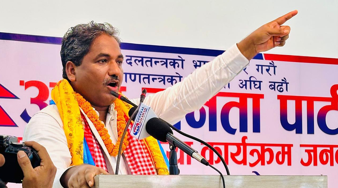 प्रभु साहको आरोप : भ्रष्टाचार, लुट र दलाल दलतन्त्रले मुलुक धरासायी